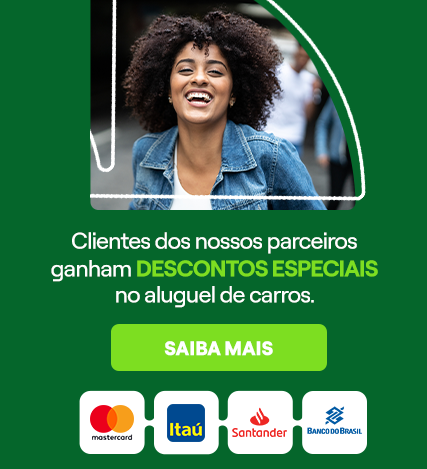 Parceiros para o aluguel de automóveis