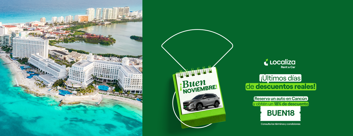 Renta de Autos en Cancún y Aeropuerto de Cancún Localiza