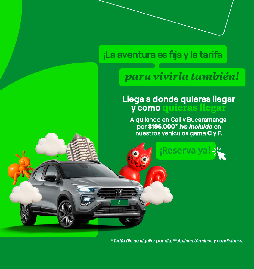 Oferta Calí y Bucaramanga