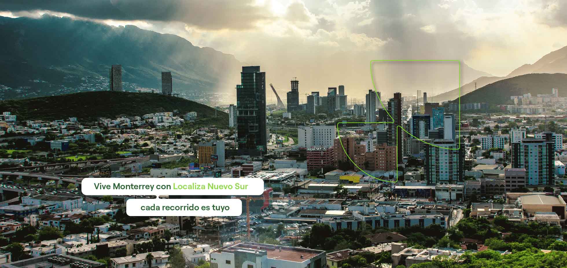 Localiza Monterrey Nuevo Sur