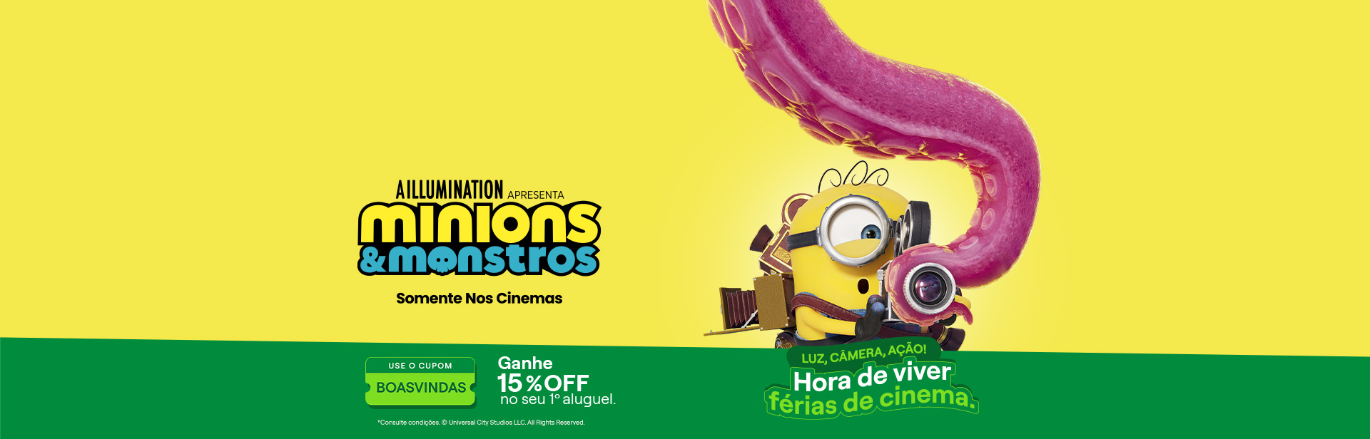 BOASVINDAS MINIONS