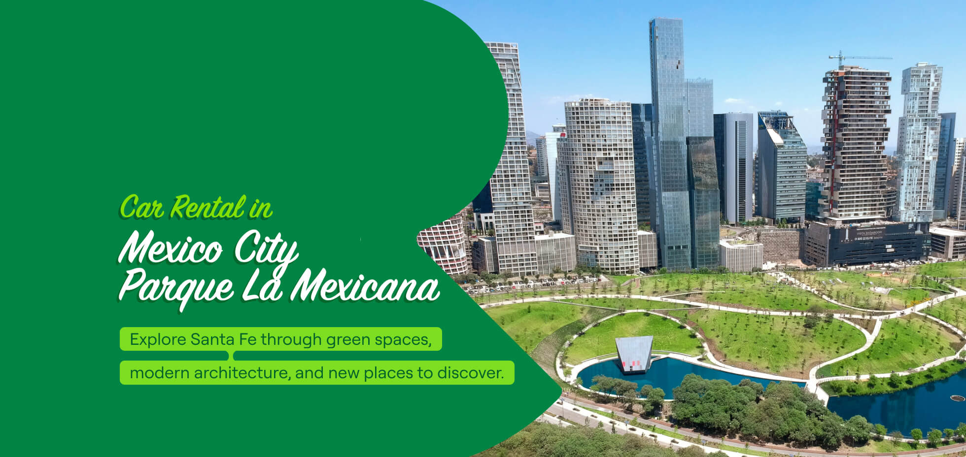 Mexico City Parque La Mexicana Santa Fe